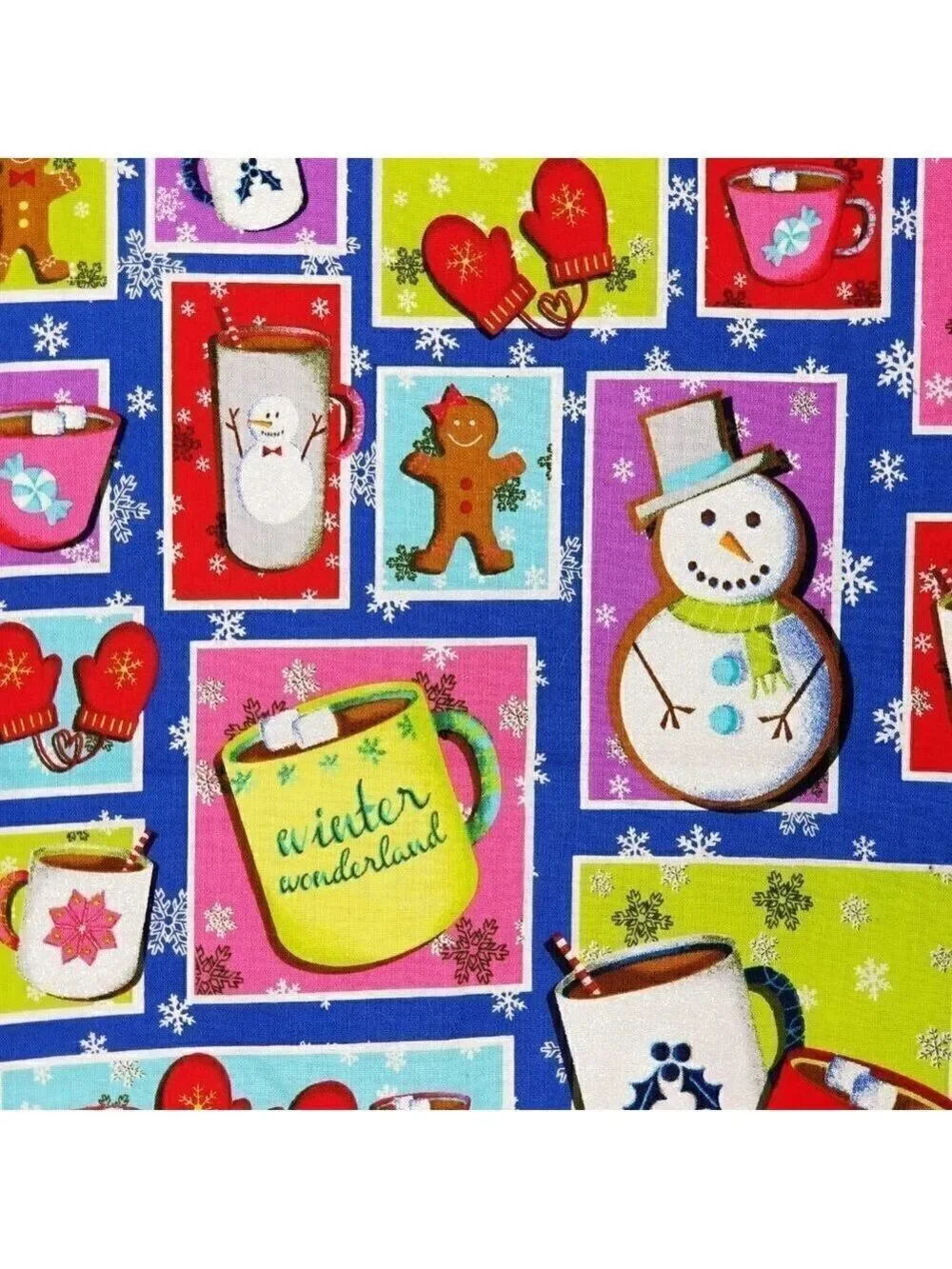 Snowman Gingerbread Scrub Top - Picture 6 of 13